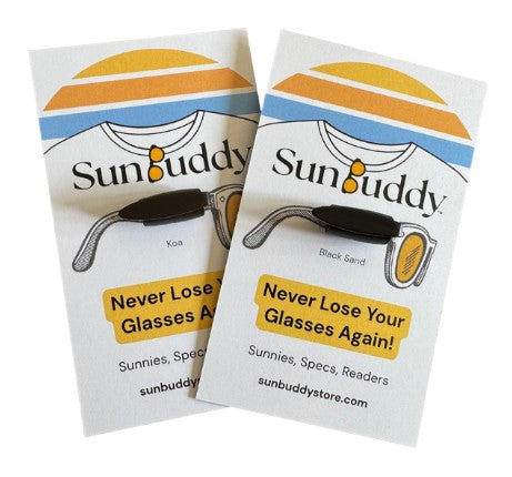 SunBuddy 2-Pack - SURF Style, Koa Brown & Black Sand Medium