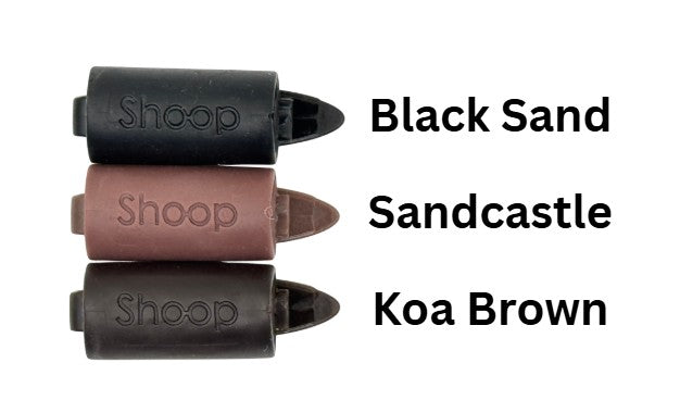 SunBuddy 2-Pack - SURF Style, Koa Brown & Black Sand Medium