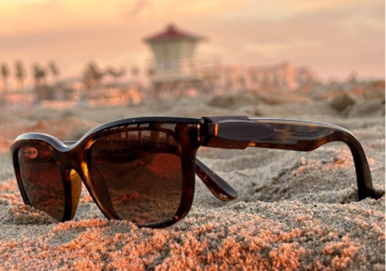 SunBuddy 2-Pack - SURF Style, Koa Brown & Black Sand Medium